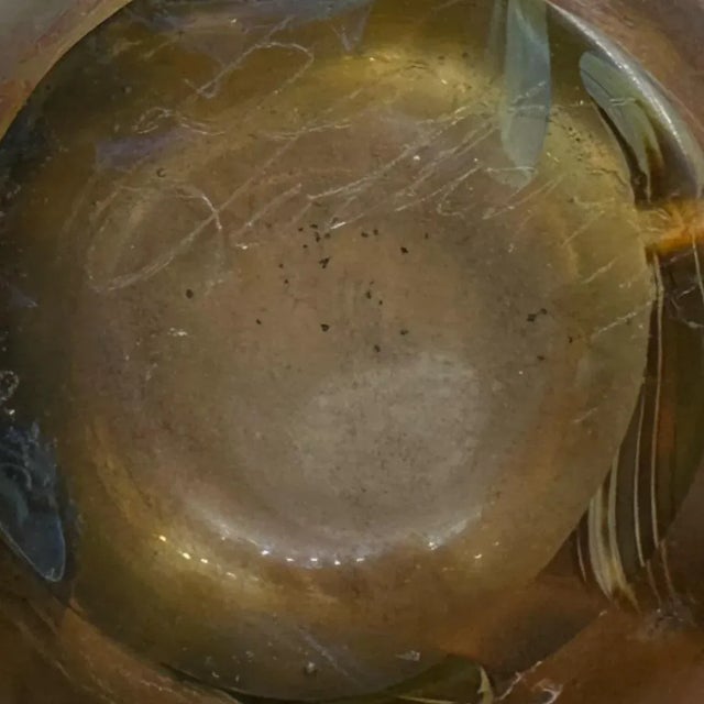 Charles Lotton 1990s Lotten Art Glass Gallery and Studios Small Vase For Sale - Image 4 of 5