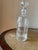American Turn of the Century Heirloom- Matching Fern Etched Cologne Decanters and Bell Shaped Anise Decanter For Sale - Image 3 of 5