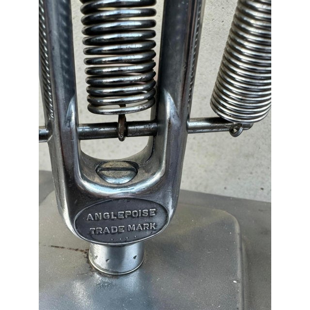 Silver Two Step the 1227 Anglepoise Table Lamp by George Carwardine for Herbert Terry & Sons, 1930s For Sale - Image 8 of 11