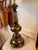 Mid 20th Century Hollywood Regency Style Brass-Colored Lamp For Sale - Image 4 of 6