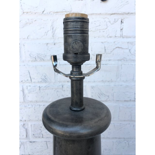Late 20th Century Late 20th Century Visual Comfort Large Classic Column Lamp For Sale - Image 5 of 10