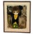 Yellow Collage and Watercolor of a Newsboy by Roger Etienne For Sale - Image 8 of 8