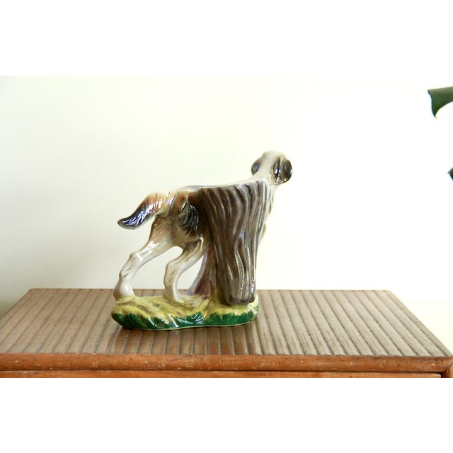 1950s Middle Century Segugio Ceramic Setter Vase, Italy, 1950s For Sale - Image 5 of 8