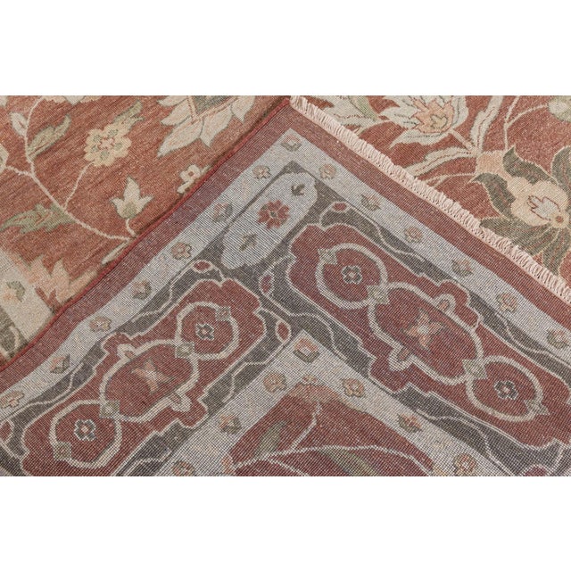 Modern Contemporary Traditional Flatweave Beige Rug "Vinerose" by Doris Leslie Blau For Sale - Image 3 of 8