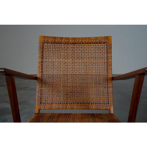 Dutch Teak and Webbing Chairs, 1950s, Set of 2 For Sale - Image 11 of 17