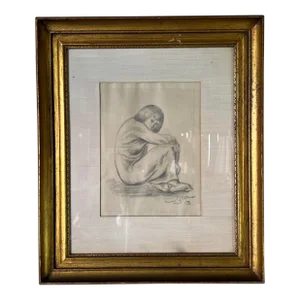 Maurice Glickman (American, 1906-1981) Drawing, Framed