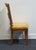 Wood Henredon Furniture Walnut Italian Mediterranean Cane Back Dining Side Chair For Sale - Image 7 of 10