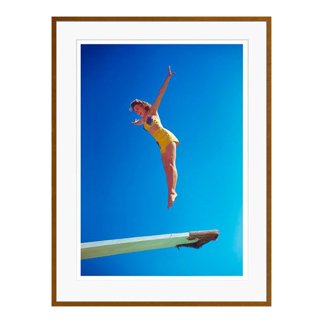 Toni Frissell 'Reach for the Sky' Archival Pigment Print Framed in Brown For Sale