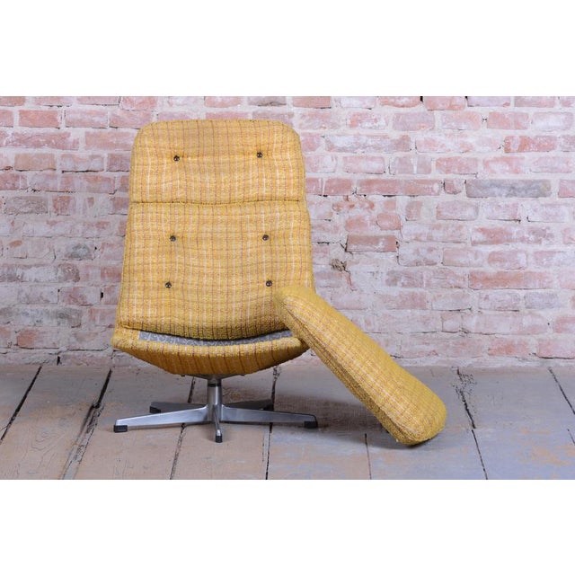 Mid-Century Swivel Chairs attributed to Gerald Neusser, Czech, 1960s, Set of 2 For Sale - Image 16 of 18