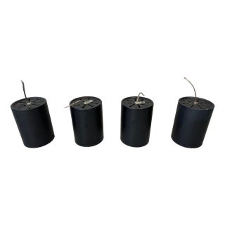 Vintage Cylinders Flush Mount Lamps from Raak, Set of 4 For Sale