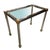 Silver Hollywood Regency Chrome & Brass Maison Jensen Style Nesting Tables For Sale - Image 8 of 8