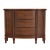 Spritely Home Accent Furniture Sheffield 3 Drawer 2 Door Accent Cabinet, Antique Cherry For Sale - Image 4 of 8