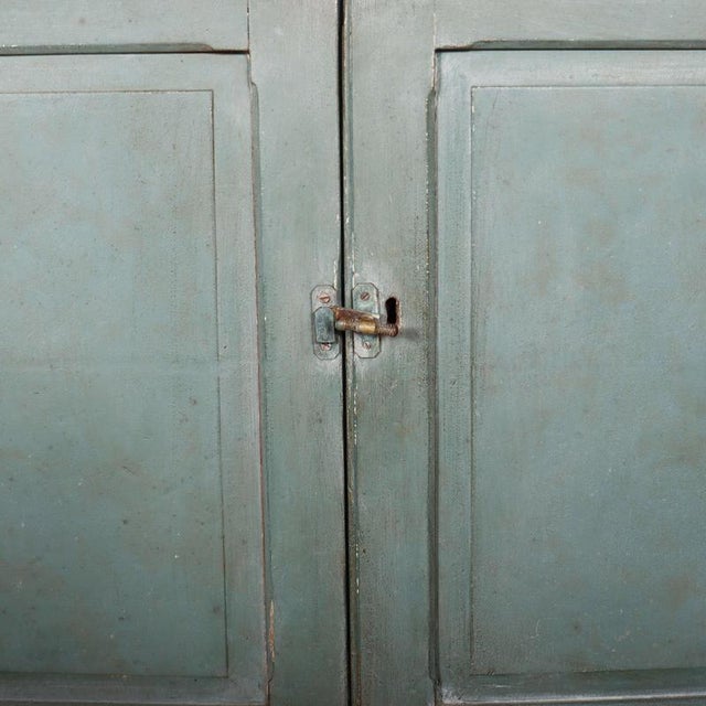 Scottish Glazed Kitchen Cabinet in Pine For Sale - Image 9 of 14