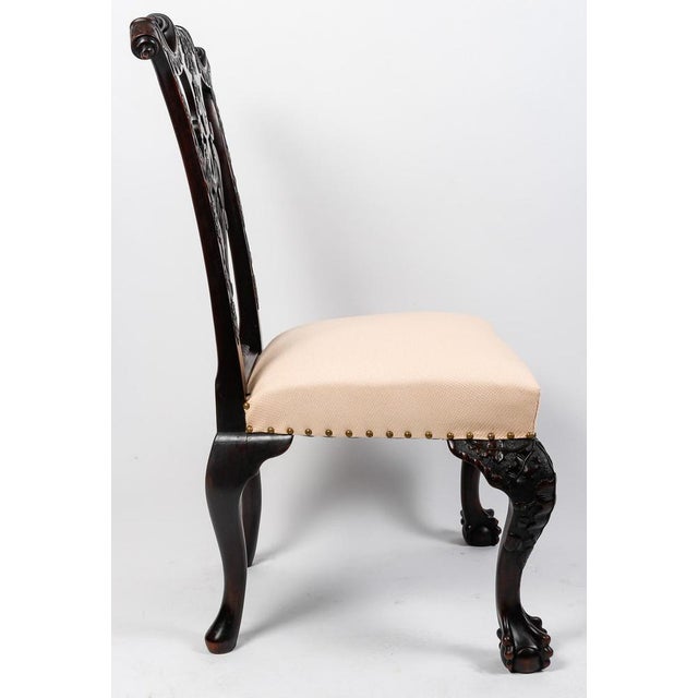 Chippendale Style Dining Chairs and Armchair, 19th Century, Set of 4 For Sale - Image 18 of 18