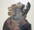 Huge Antique Hand Painted 17th Century Copper Wrought Iron Religious Sign Statue For Sale In New York - Image 6 of 18