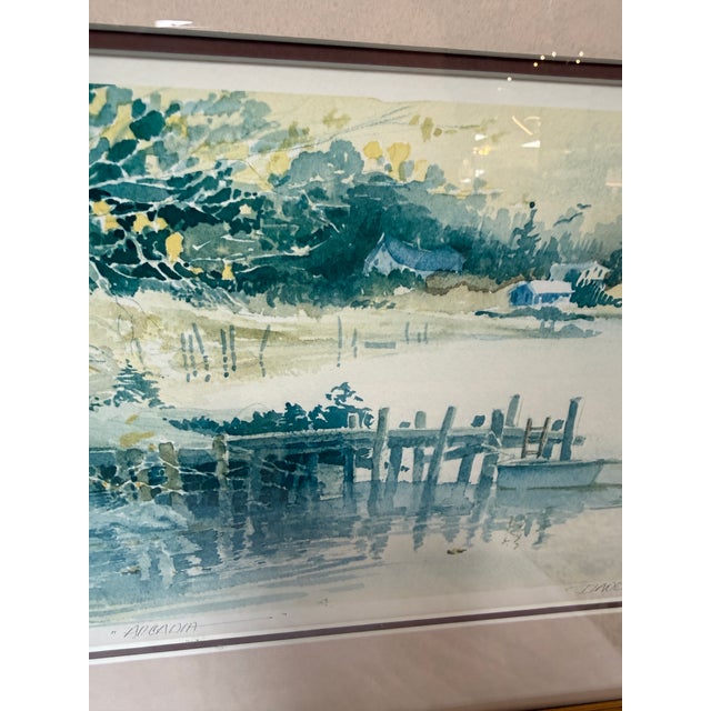 Diane Clapp Bartz Arcadia Lithograph, Certificate For Sale In San Francisco - Image 6 of 12