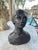 Vintage Plaster Bust of a Young Man -Signed For Sale - Image 4 of 7
