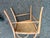 Vintage McGuire Style Faux Bamboo Rattan Spider Web Design Cracked Ice Caned Seat Armchair For Sale - Image 12 of 17