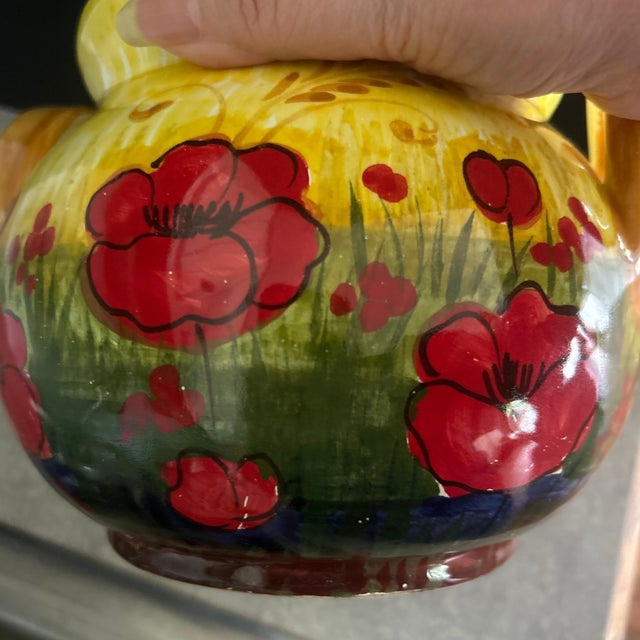 Italian Abbiamo Tutto Poppy Biscotti Jar For Sale - Image 4 of 6