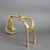 Vintage Brass Wine Bottle Pourer and Display Stand by David Marshall, 1990s, Set of 2 For Sale - Image 4 of 11
