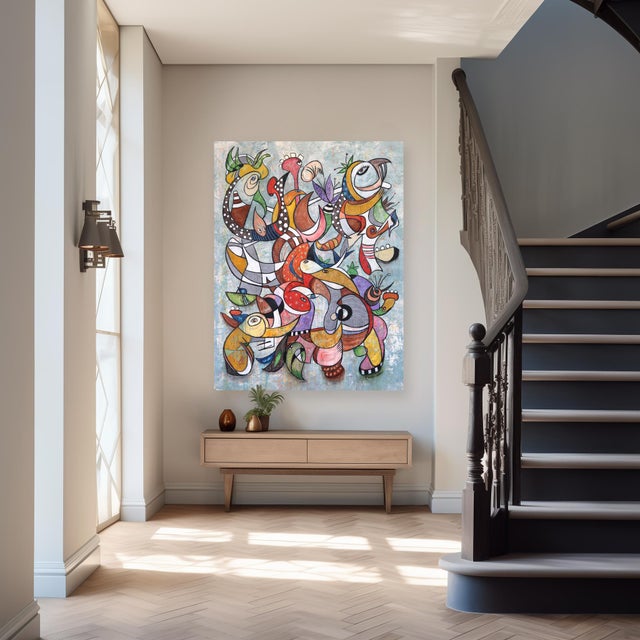 The paintings of Bruce Rubenstein seamlessly marry sophistication with affordability. His expressive abstract landscape...