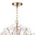 Regina Andrew Poppy Glass Chandelier Small in Clear For Sale - Image 4 of 6