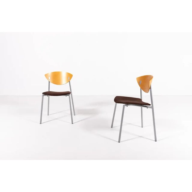 Danish Must Chairs by Søren Nielsen & Thore Lassen for Randers+radius, Set of 4 For Sale - Image 6 of 11