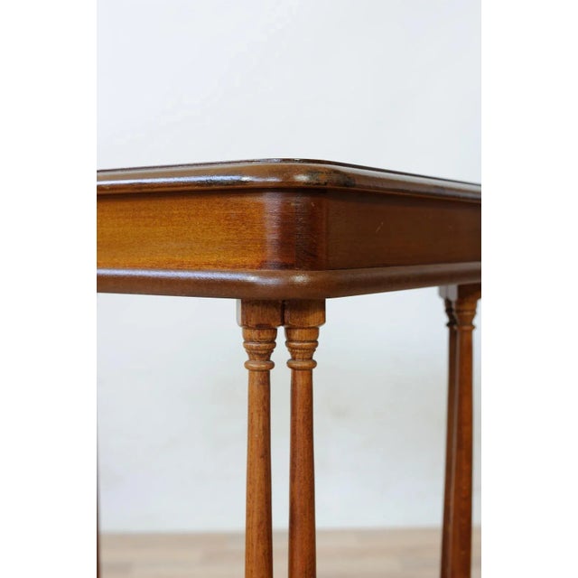Mid-Century Coffee Table with Eight Turned Columns For Sale - Image 9 of 12