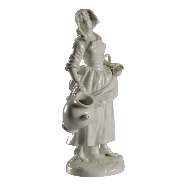 White Porcelain Figurine by Ginori a Doccia, Italy, 20th Century For Sale