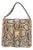 Bottega Veneta Python Marie Snakeskin Shoulder Bag Gold Plated For Sale
