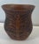 Vintage Hand Carved Wooden Vase For Sale In Dallas - Image 6 of 10