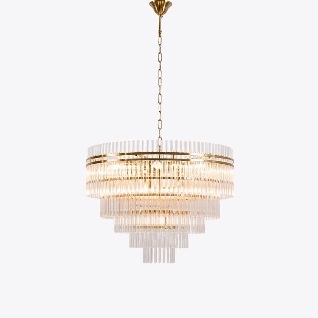 Early 21st Century Medium Waldorf Chandelier from Pure White Lines For Sale - Image 5 of 7