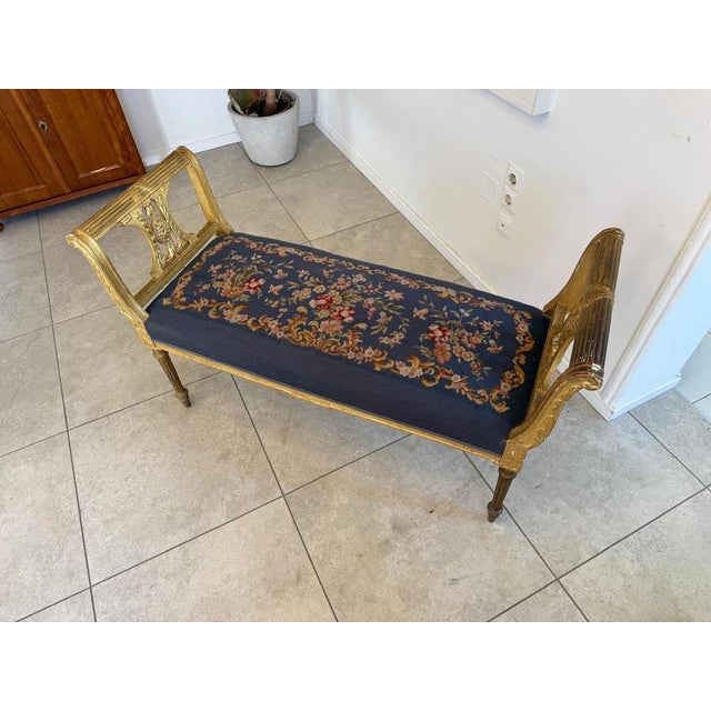 Chippendale Scissor Bench, 1920s For Sale - Image 9 of 17