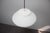 Gold Large Mid-Century Czechoslovak Opaline Glass Pendant Lamp from Napako, 1970s For Sale - Image 8 of 13