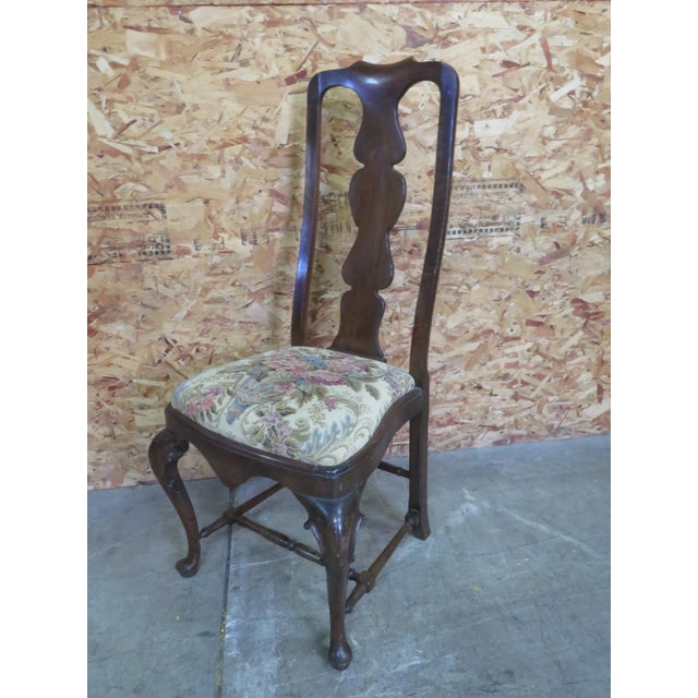 Italian Queen Anne Style Dining Chairs - Set of 6 For Sale In Philadelphia - Image 6 of 8