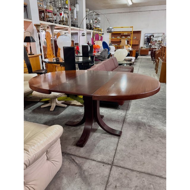 Vintage Italian Extendable Dining Table, 1970s For Sale - Image 4 of 11