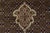 Tabriz Mahi Rug 8’10” X 12’6” Black Wool Traditional Hand-Knotted Carpet For Sale - Image 9 of 15