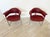 Maroon Chairs by Vittorio Introini for Mario Sabot, 1970, Set of 6 For Sale - Image 8 of 18