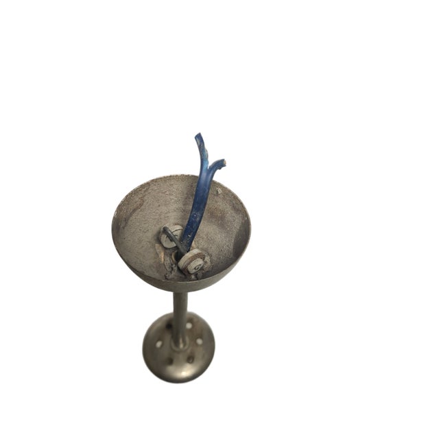 Silver Art Deco Pendant Lamp, Poland, 1950s For Sale - Image 8 of 11