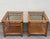 Late 20s Century Faux Bamboo Walnut Side Tables For Sale - Image 17 of 17