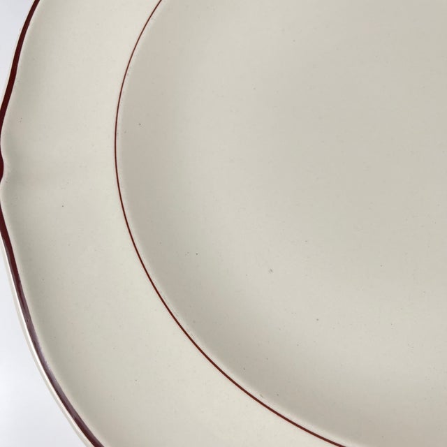 Ceramic Vintage Deep Dish from Villeroy & Boch, 1920s For Sale - Image 7 of 8