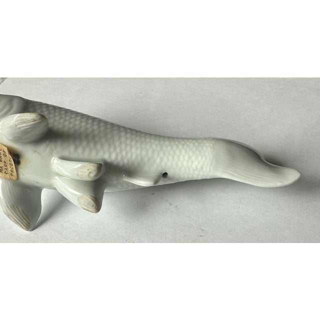 White Japanese Nabeshima Ware, Carp of Progress- Koi Fish For Sale - Image 8 of 11