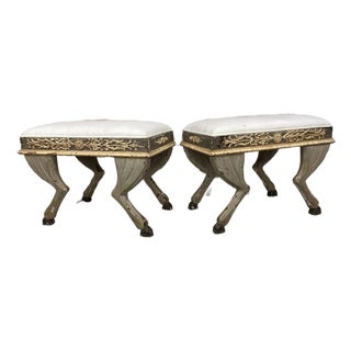 19th Century Italian Neoclassical Benches For Sale