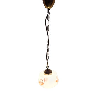 Vintage Art Deco Hanging Lamp, 1930s For Sale