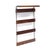 Mid-Century Modern Large Rosewood Coat Rack with Hooks, 1960s For Sale - Image 3 of 8