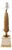 French Hollywood Regency Maizieres Corn Cob Lamp from Le Dauphin, 1970s For Sale