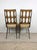 Mid Century Modern Pair of Chairs With Smoked Lucite Seat Back and Vintage Upholstery by Chromecraft For Sale In Philadelphia - Image 6 of 13