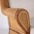 Set of Wicker Bergere Armchair and Ottoman, 1970s For Sale - Image 9 of 17