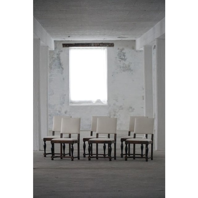 Swedish Grace Dining Chairs in Birch, 1920s, Set of 6 For Sale - Image 16 of 18