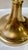 Sarreid Ltd. 1960s Sarreid Mid-Century Modern Brass Candle Holders With Concave Reflectors a Pair For Sale - Image 4 of 16